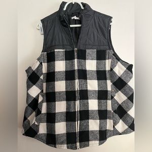 Maurices Quilted Vest - Size 1X